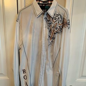 Roar xxl dress shirt/ western shirt